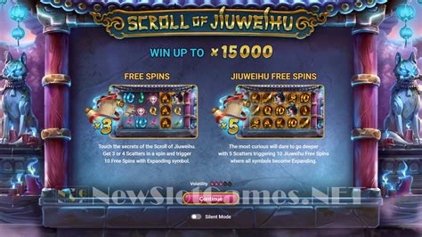 scroll of jiuweihu free spins  Play for free today! Play the free version of the Scroll of Jiuweihu slot, and with no sign up or registration needed